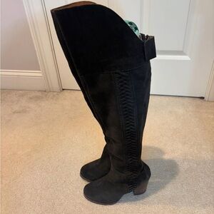 Dolce Vita Black Over the Knee Boots